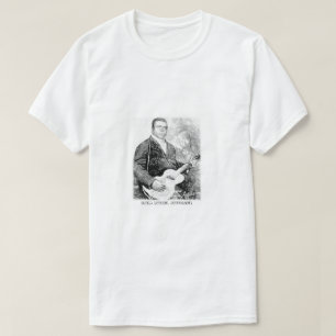 Camiseta Blind Lemon Jefferson - cantor dos AZUIS dos anos