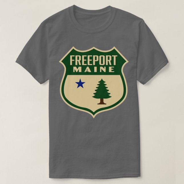 Camiseta Blindagem verde da árvore de pinheiro retrorreflec (Frente do Design)