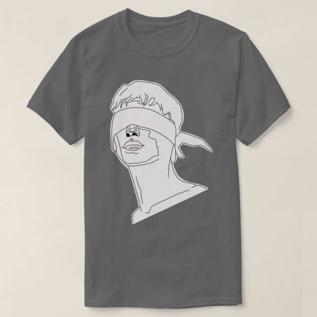 Camiseta Blindfolded Man (Frente do Design)
