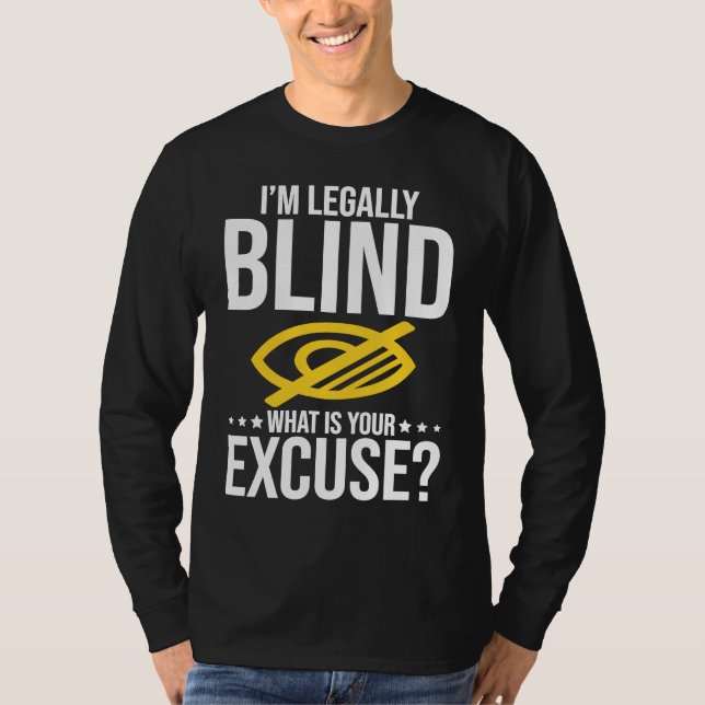Camiseta Blindness No Excuse Blind (Frente)