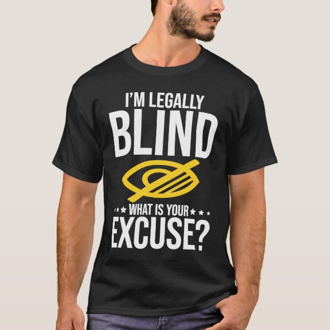 Camiseta Blindness No Excuse Blind (Frente)
