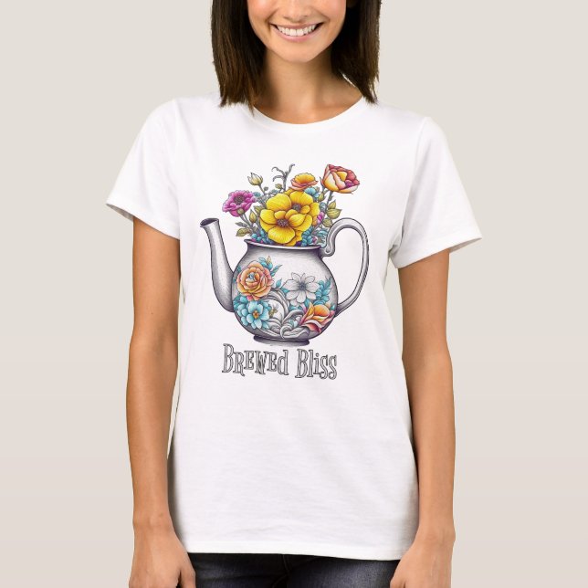 Camiseta Bliss Breed Teapot (Frente)