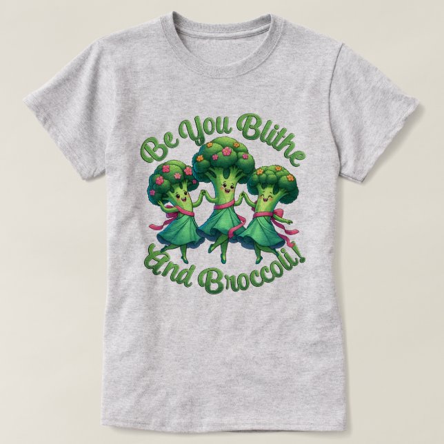 Camiseta Blithe E Broccoli (Frente do Design)