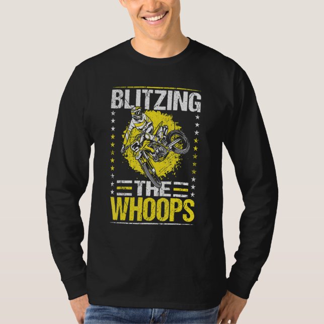 Camiseta Blittering The Whops Motocross Supercross (Frente)