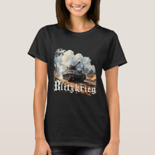 Camiseta Blitzkrieg da Segunda Guerra Mundial