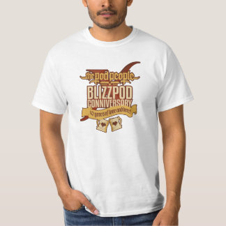 Camiseta BlizzPodConniversaryX (esboço vermelho)