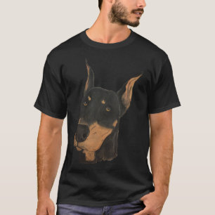 Camiseta Blk Crop Doberman