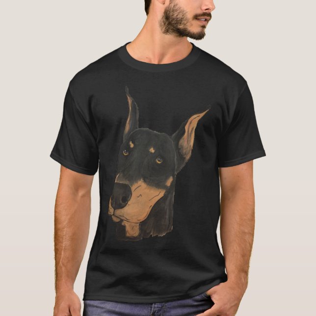 Camiseta Blk Crop Doberman (Frente)