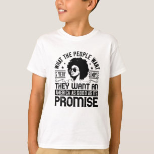 Camiseta BLM - América tão boa quanto sua promessa