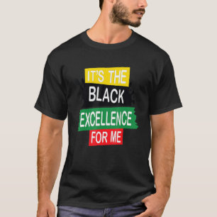 Camiseta Blm É A Excelência Preta Para Mim A História Preta