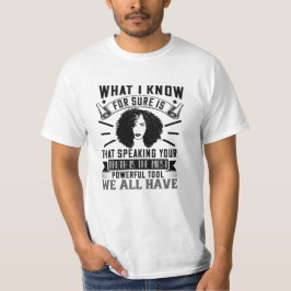 Camiseta BLM - Falar sua verdade é poderoso