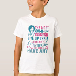 Camiseta BLM - Não desista do poder