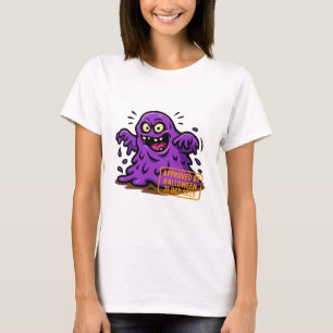 Camiseta Blob Cartoon - Aprovado pelo Dia das Bruxas
