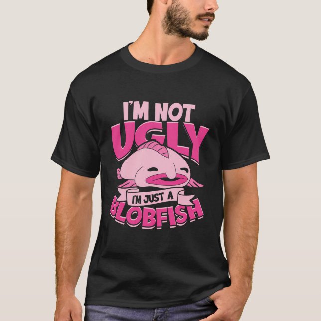 Camiseta Blob Fish Blobfish Figurino (Frente)