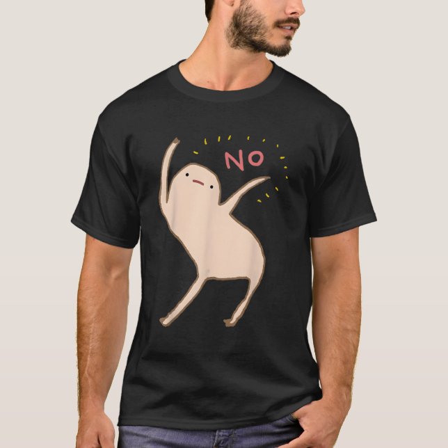 Camiseta Blob Honesto diz não (Frente)