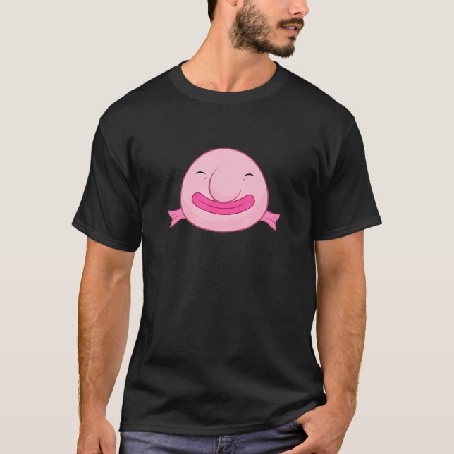 Camiseta Blobby Bob Blobfish Spirit Animal Fish Blobf (Frente)