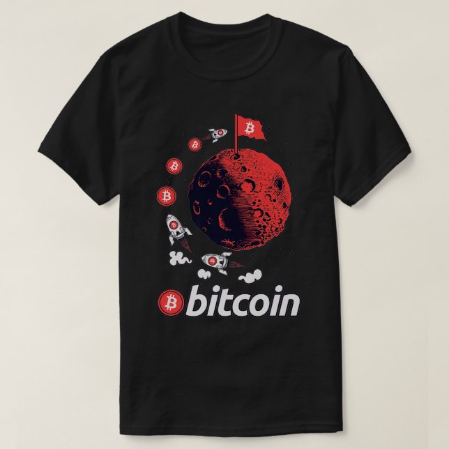 Camiseta Blocchai Blocchai, Criptomoeda Criptomoeda de Bitm (Frente do Design)