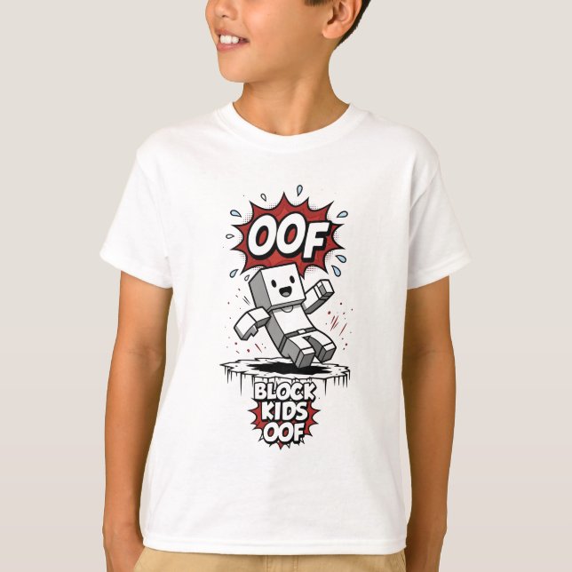 CAMISETA BLOCK KIDS OOF (Frente)