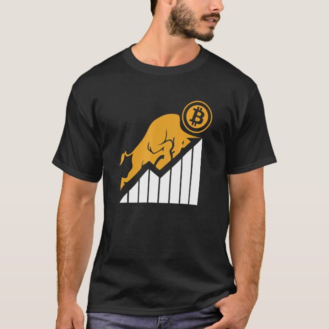 Camiseta Blockchain Crypto Crypto Currency Crypto Trader Bi (Frente)