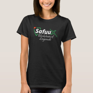 Camiseta Blockchain SAFUU de Lendas Crypto saffu DeFi