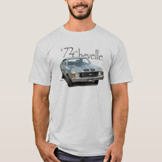 Camiseta Bloco 1972 grande de Chevrolet Chevelle SS