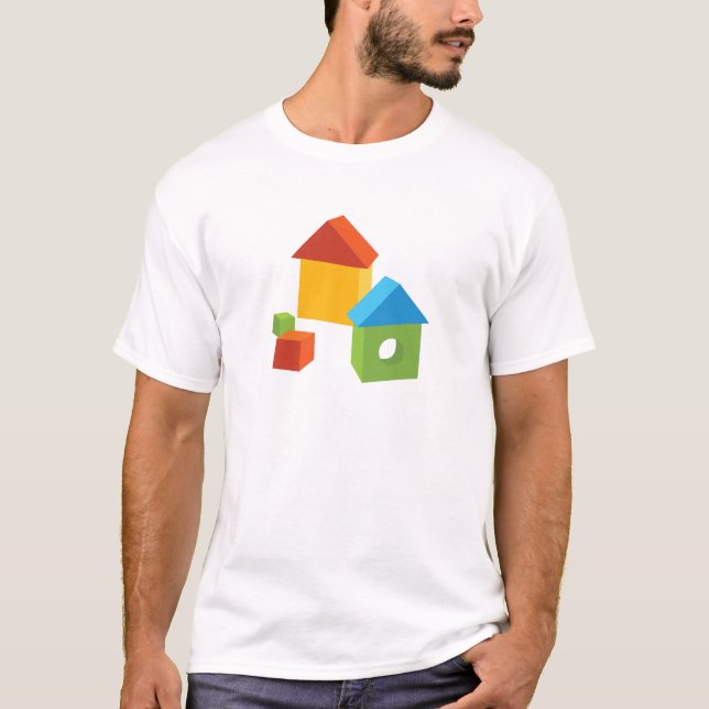 Camiseta Bloco de apartamentos (Frente)
