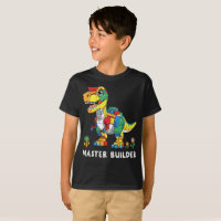 Bloco de Construção Dinossauro de Tijolo Master Bu