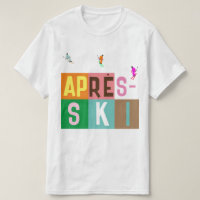 Bloco de Cores do Retro Skiers de Après-ski