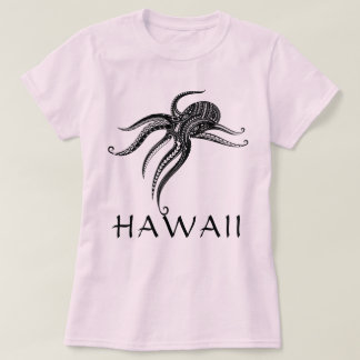 Camiseta Bloco de HAWAII TRIBAL POLINÉSIO OCTOPUS