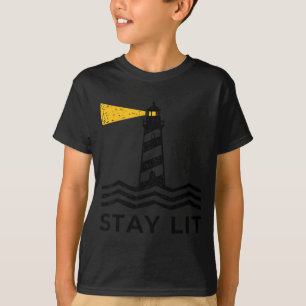Camiseta Bloco Farol Náutico do Oceano Fica Aceso Navegação