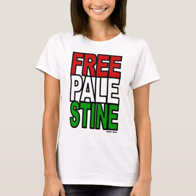 Camiseta Bloco Livre Palestina (Frente)