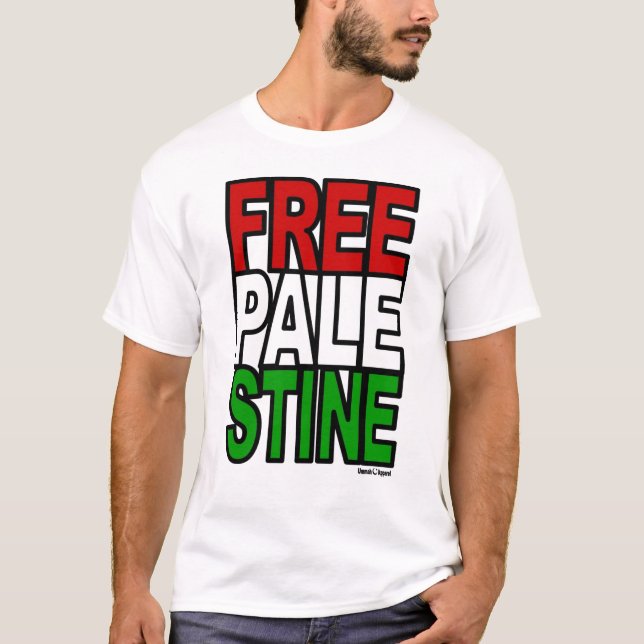 Camiseta Bloco Livre Palestina (Frente)