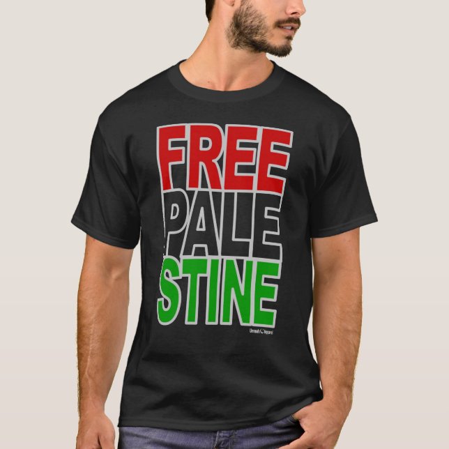Camiseta Bloco Livre Palestina (Frente)