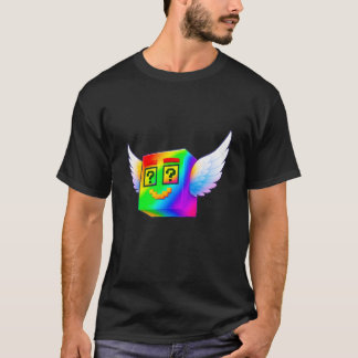 Camiseta Bloco Sortudo Arco-íris Mítico Novo Segredo Brainr