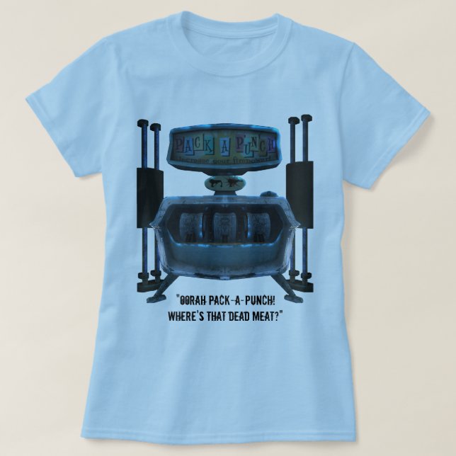 Camiseta Bloco-um-Perfurador w/Quote (mulheres) (Frente do Design)