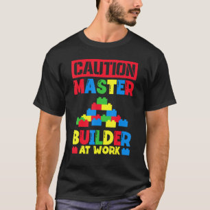 Camiseta Blocos componentes do Master Builder - Tijolos 5