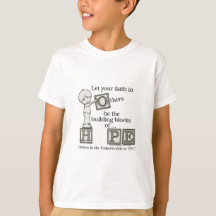 Camiseta Blocos de construção da HOPE