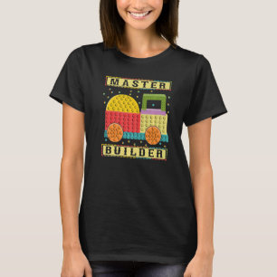 Camiseta Blocos de Construção do Legal Builder Definidos co