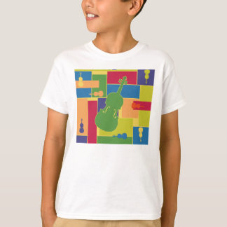 Camiseta Blocos de Cores da Viola
