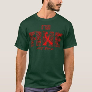 Camiseta Blocos De Sensibilização ALS Nesta Família Que Lut