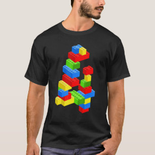 Camiseta Blocos do prédio do legal 4º aniversário de 4 anos