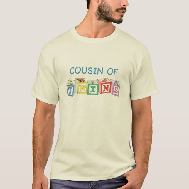 Camiseta Blocos dos gêmeos do primo (Frente)