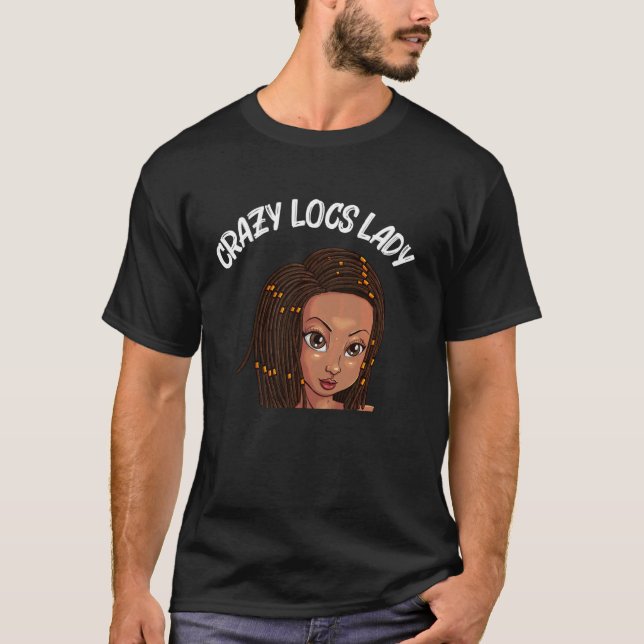 Camiseta Blocos Engraçados Para Mulheres Mamãe Dreadlock Br (Frente)
