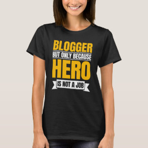 Camiseta Blog do Criador de Conteúdo do Blog do Editor do B
