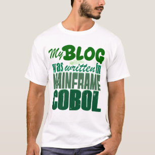 Camiseta Blog foi codificado em COBOL - Desenvolvimento de 