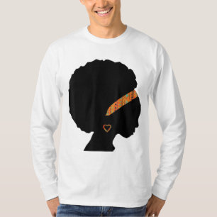 Camiseta Blogue de Cartaz da Mulher Americana Africana Kent