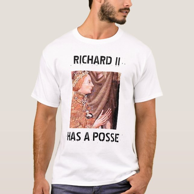 Camiseta Blogue de Chaucer: A LEGIÃO DE RICHARD (Frente)