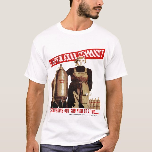 Camiseta blogue do liberalequalscommunist (Frente)