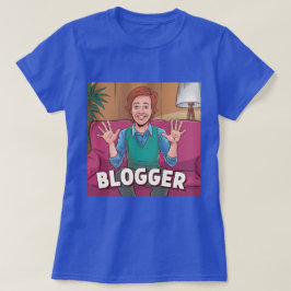 Camiseta Blogueiro Carreira T-Shirt