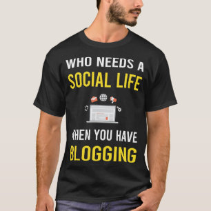 Camiseta Blogueiro de Blogs da Vida Social